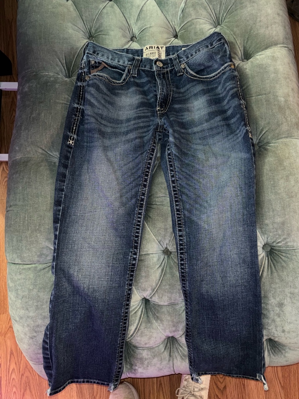 Ariat Men's Faded Indigo Relaxed Jeans